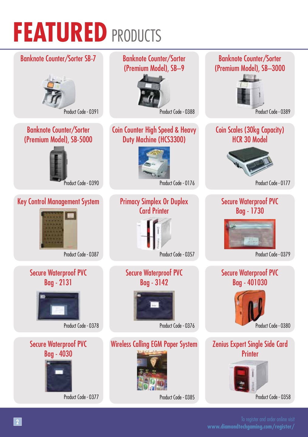 Diamond Tech Catalogue